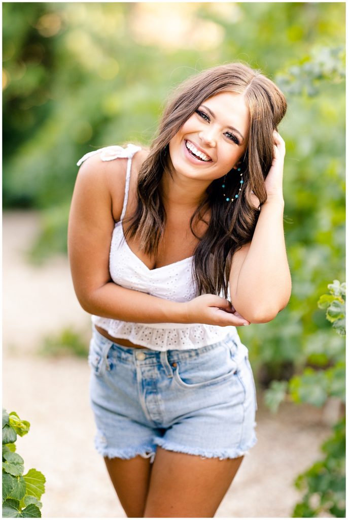 High school senior girl in Lubbock