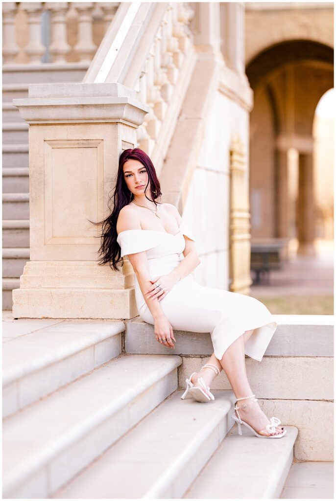 Texas Tech University campus grad photos