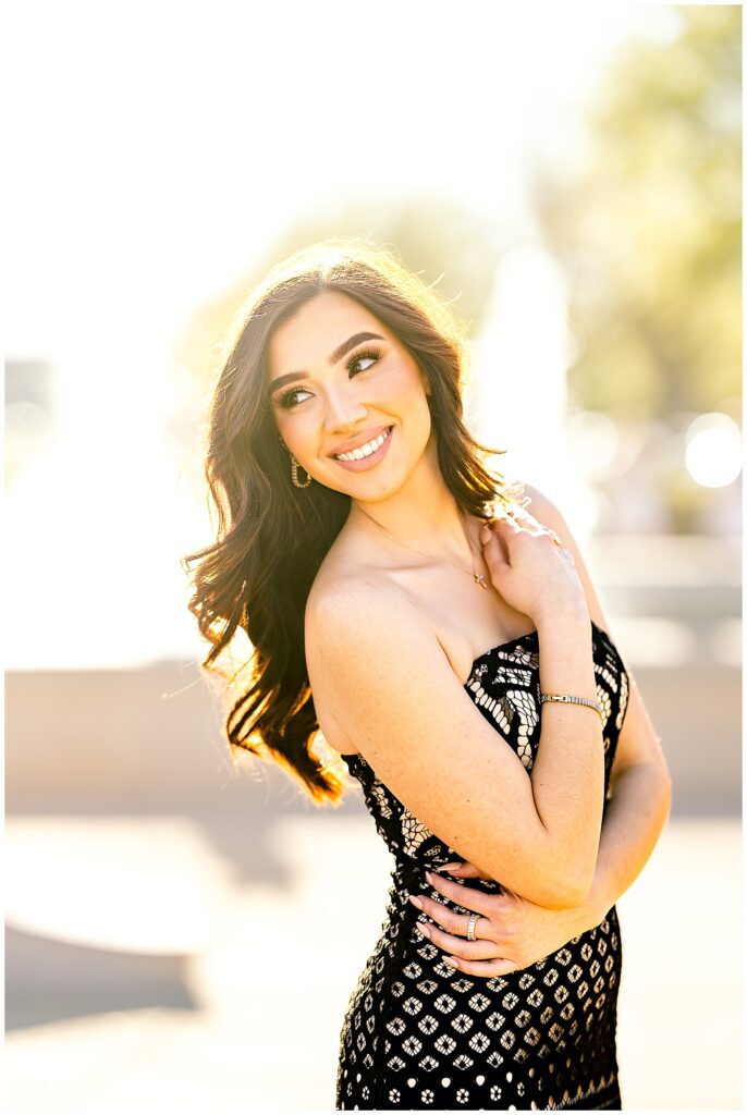 Texas Tech senior session outfit