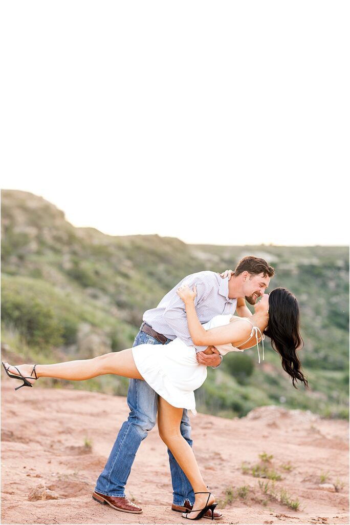 An engagement session in Lubbock, TX