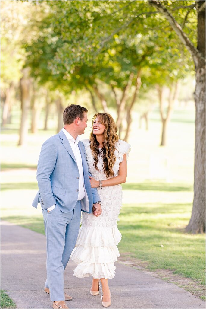 Lubbock Country Club wedding reception photos